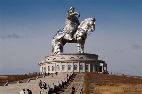 Genghis Khan Statue in Mongolia